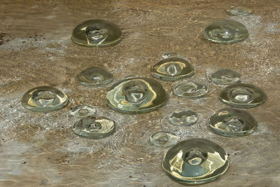 Full frame shot of coins