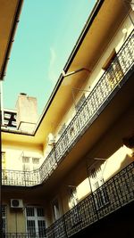 Low angle view of building against sky