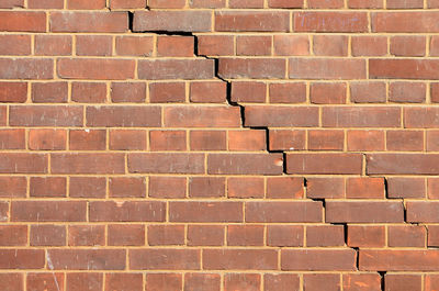 Full frame shot of brick wall