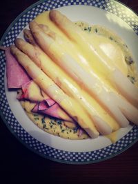 Close-up of served food