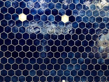 Full frame shot of metallic structure