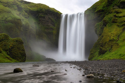 Waterfall in forest