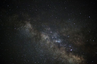 Low angle view of stars in sky