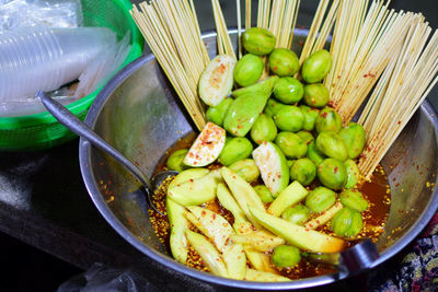 Close-up of vegetables