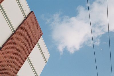 Low angle view of building against sky