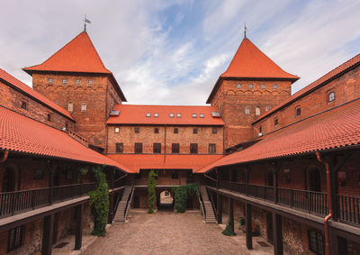View of historic building against sky