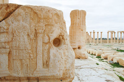 Old ruins of temple