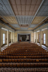 Interior of building