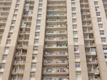 Full frame shot of residential building