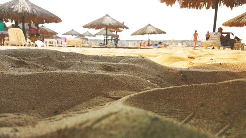 Scenic view of beach