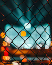 Full frame shot of chainlink fence