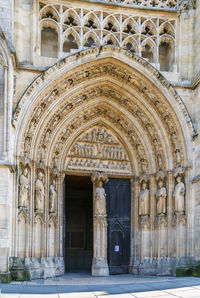 Facade of old building