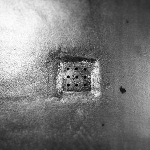 Close-up view of stone