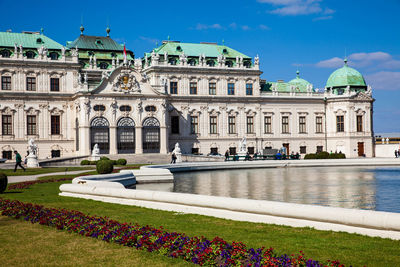 View of historical building in city