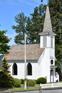 Exterior of building against sky