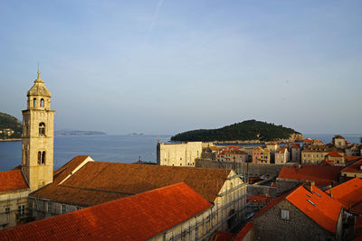 Exterior architecture and decoration at dubrovnik, croatia