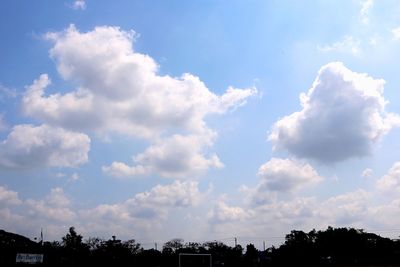 Low angle view of sky