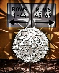 Low angle view of ceiling