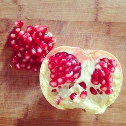 Close-up of strawberries