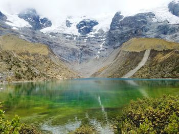 Humantay lake, one of the peruvian wonders
