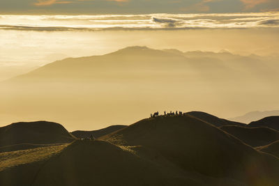 Landscape against the sky