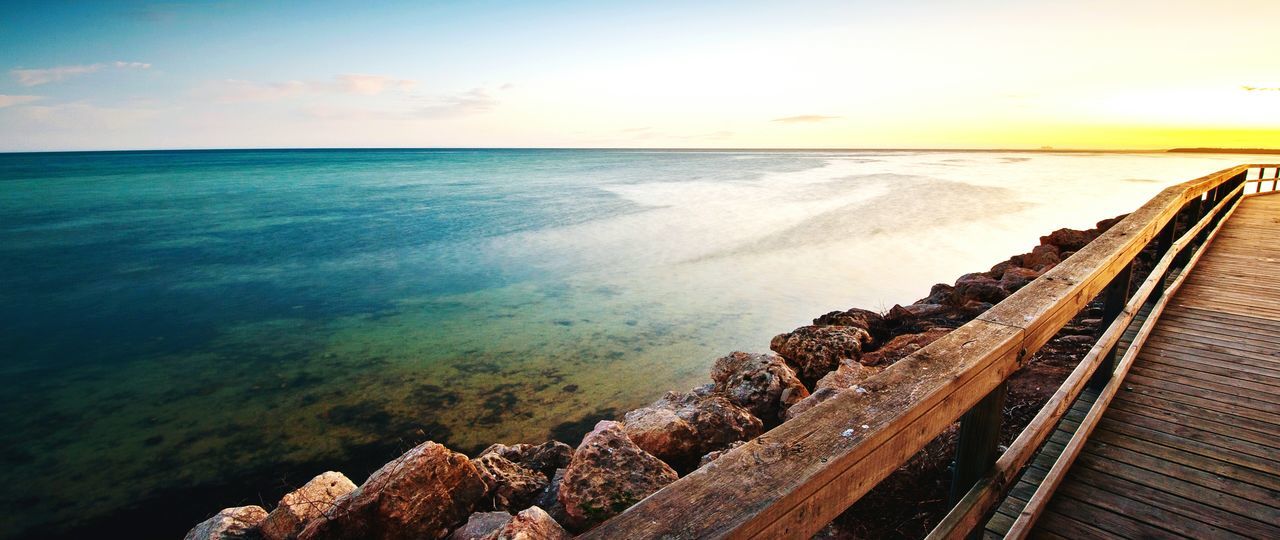 VIEW OF SEA AGAINST SKY