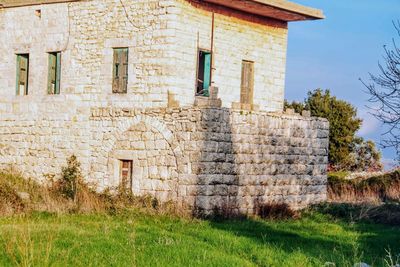 Built structure against sky