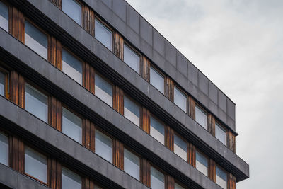 Low angle view of building against sky