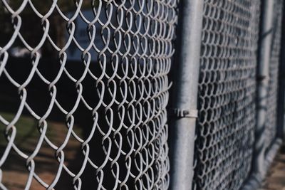 Full frame shot of chainlink fence