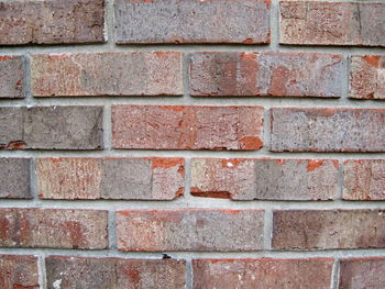 Full frame shot of brick wall