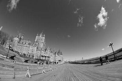 Built structure against clear sky