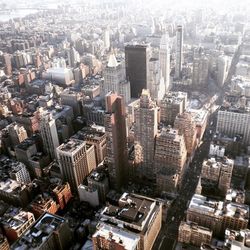 Aerial view of a city