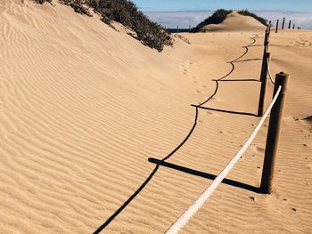 Scenic view of desert