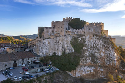 Old ruins against sky