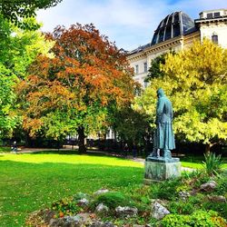 Statue of liberty in park