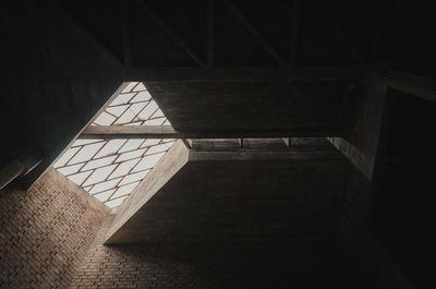 Church of sagrado coração de jesus low angle view of skylight