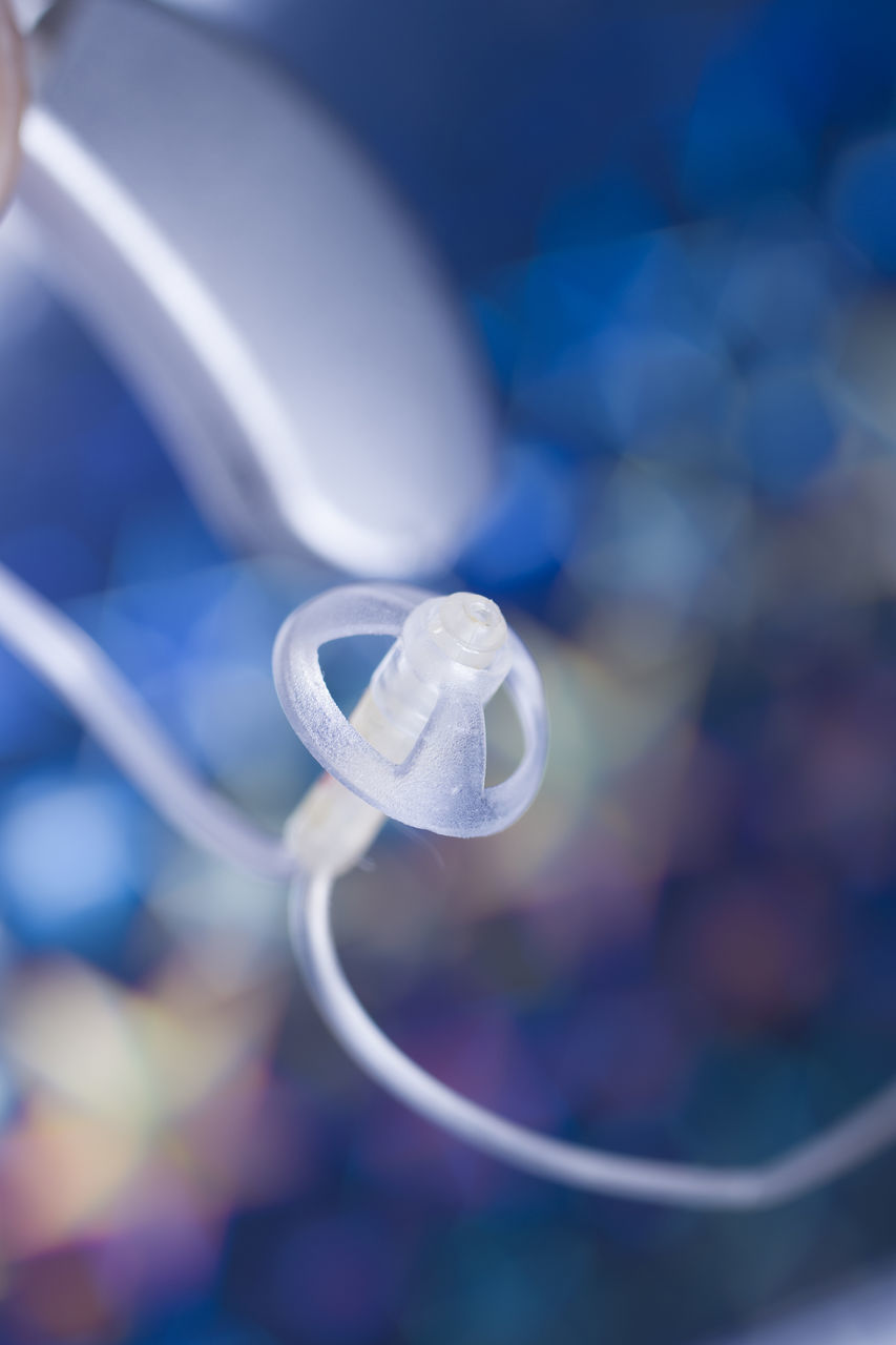 CLOSE-UP OF BUBBLE AGAINST BLUE SKY