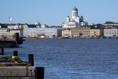 Buildings at waterfront