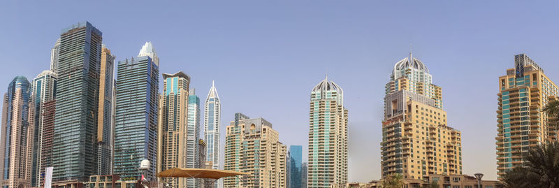Low angle view of buildings against sky