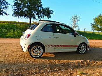 Car on road