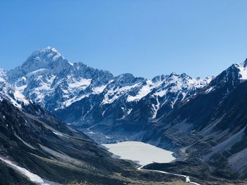 Mount cook and hooker valley 