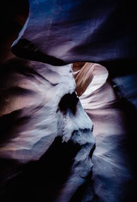 Close-up of rock formation