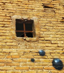 Close-up of brick wall