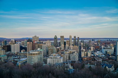 View of cityscape against sky