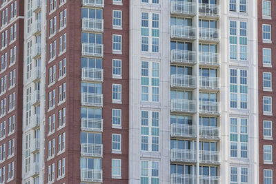 Full frame shot of residential building