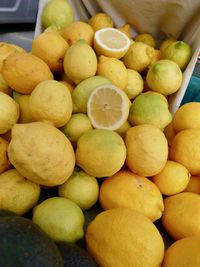 Close-up of fruits for sale in market