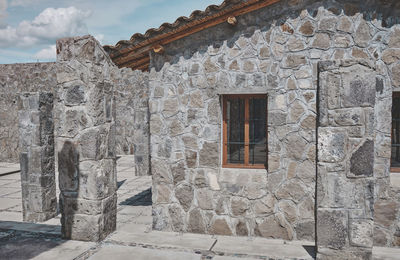 View of old building