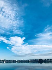 Scenic view of bridge against sky