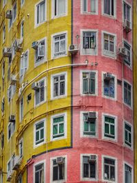 Low angle view of residential building