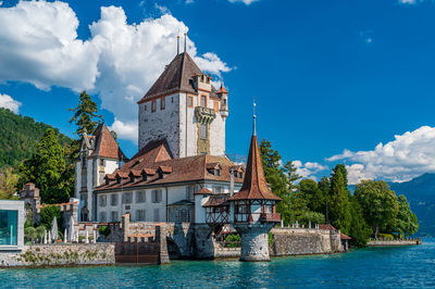 View of historic building against sky